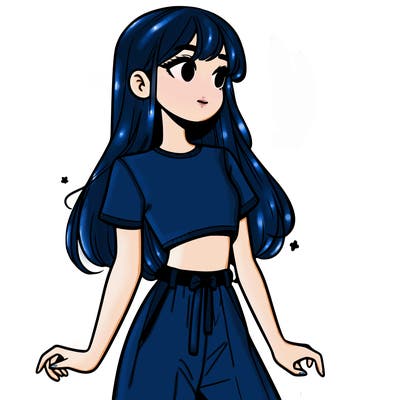 girl in a cute crop top