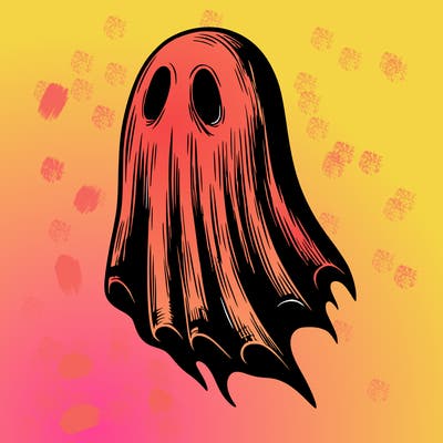 realistic creepy ghost