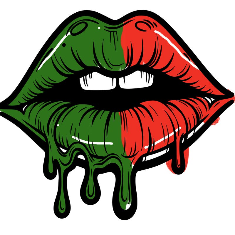 lips that look realistic and drip