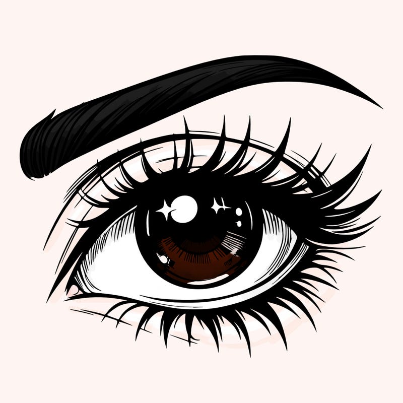 gorgeous close up eye