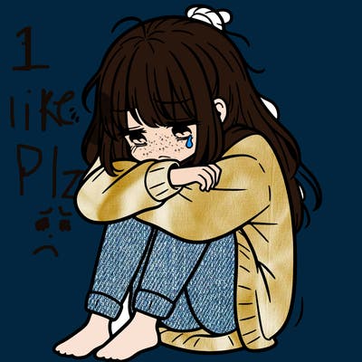depressed girl