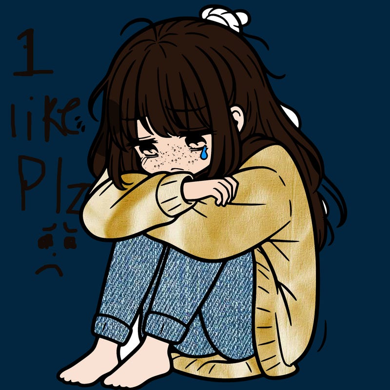 depressed girl