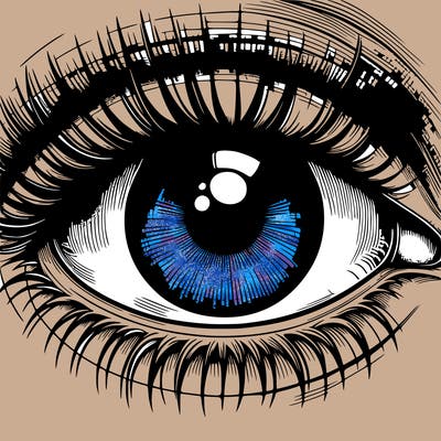 realistic eye