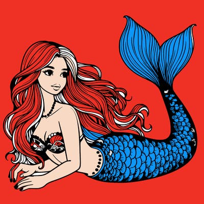 realistic mermaid