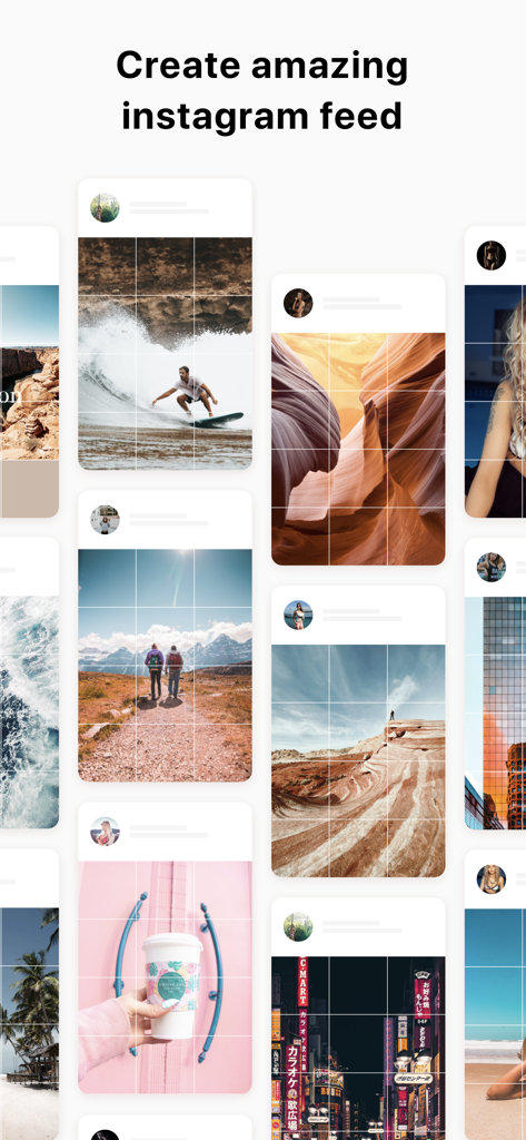 Pic Collage Post for Instagram - A showcase of aesthetic Instagram feed layouts featuring the split photo grid effect for social media profiles.