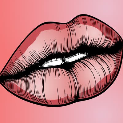 realistic lips