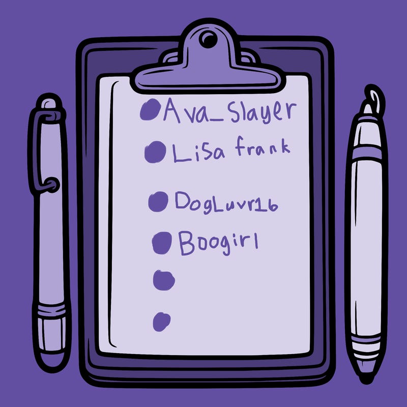 blank clip board with pen