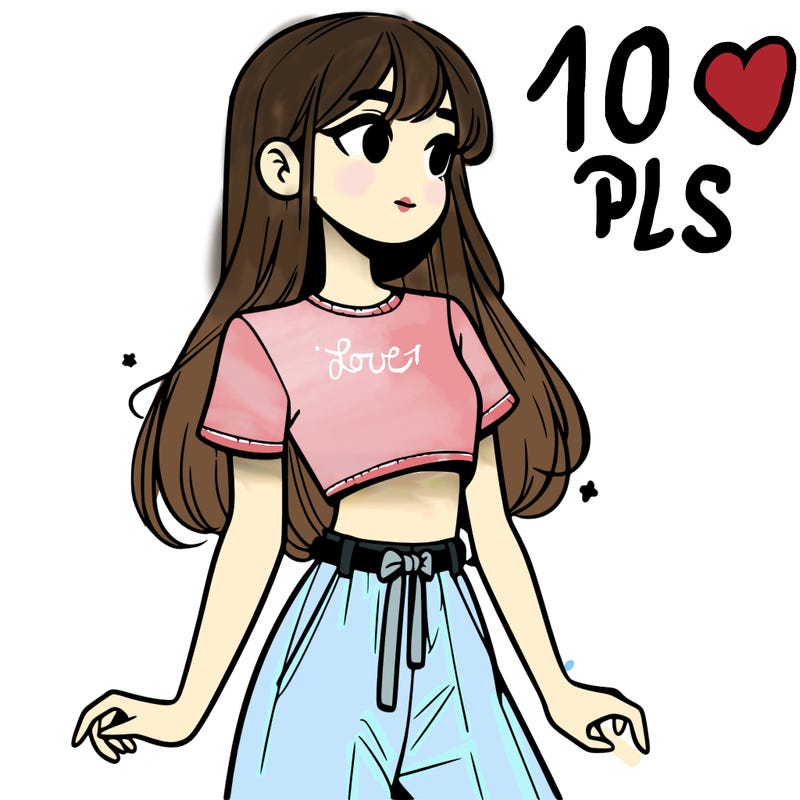 girl in a cute crop top
