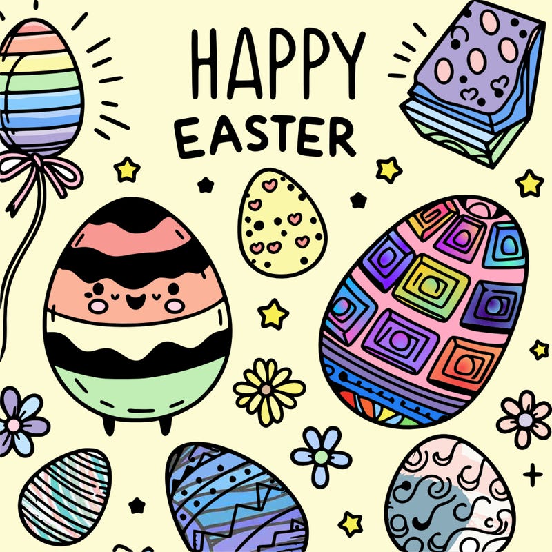 easter egg happy easter sigh chocolate