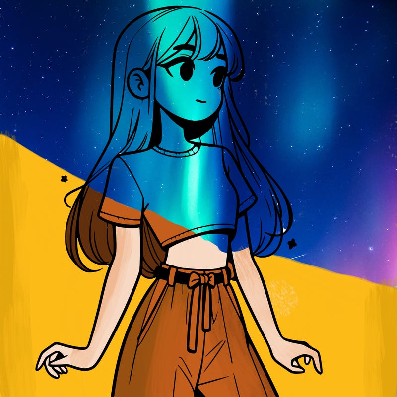 girl in a cute crop top