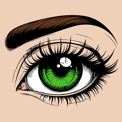 realistic eye