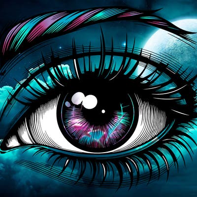 realistic eye