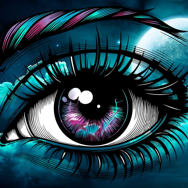 realistic eye