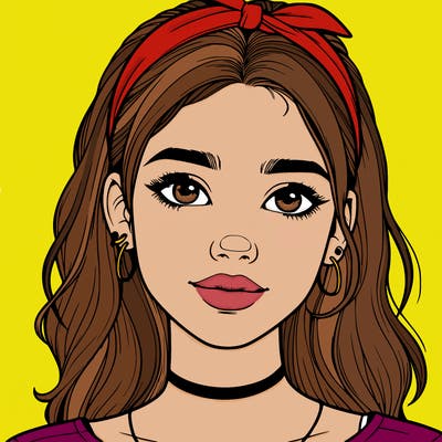 realistic teenage girl