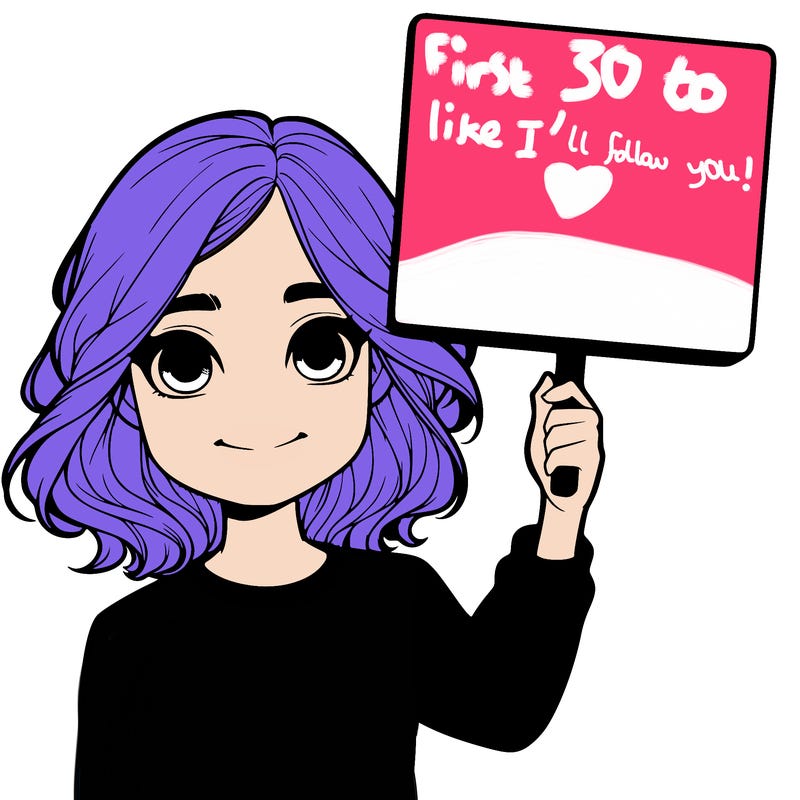 realistic girl holding up a sign