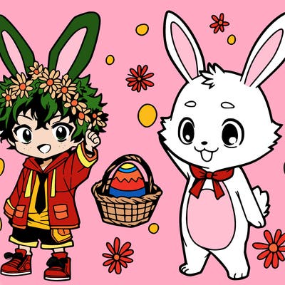 easter bunny manga