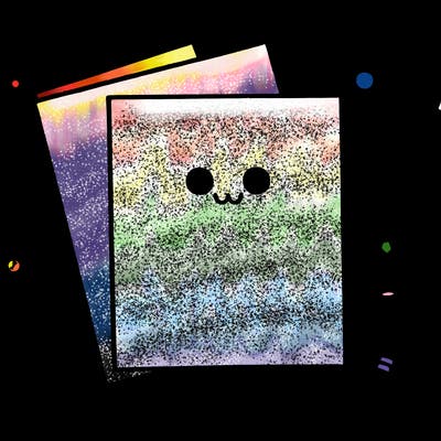 blank sheets of paper