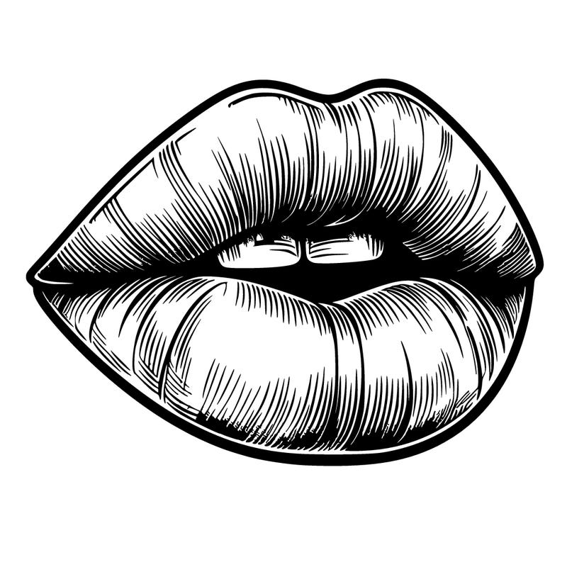 realistic lips