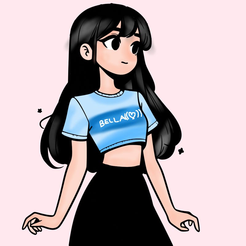 girl in a cute crop top