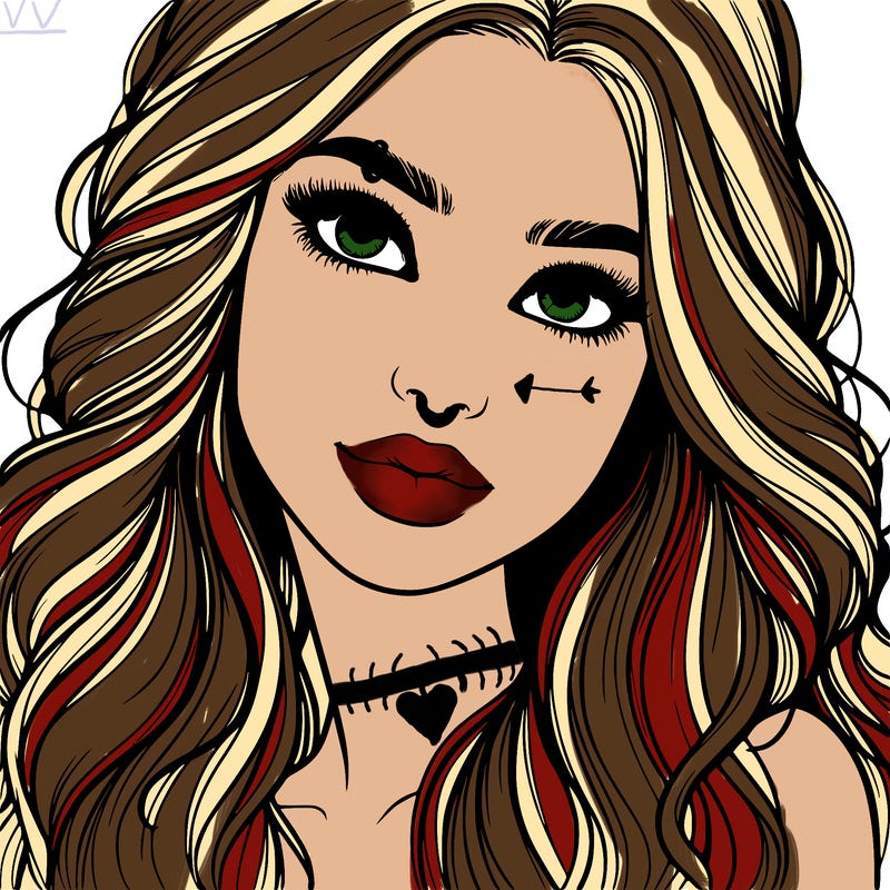 beautiful realistic girl