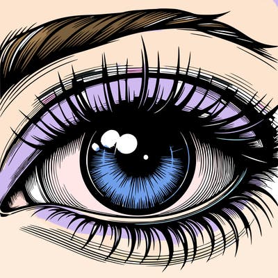 realistic eye