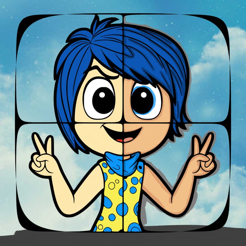 joy from inside out split four ways