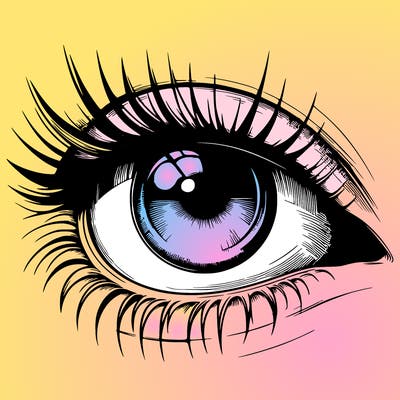 realistic eye