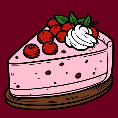 a cheesecake
