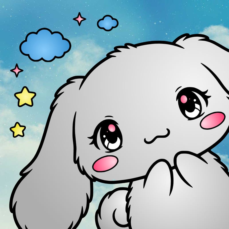 anime cinnamoroll cute fluffy
