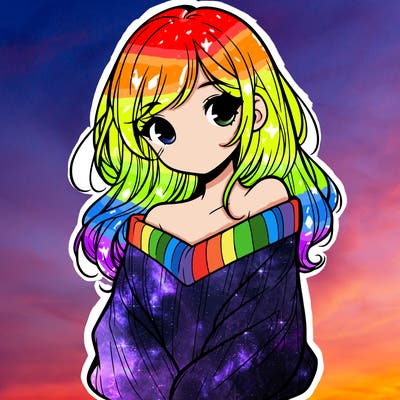 shy pretty girl wearing a sweater that is falling off one shoulder portrait