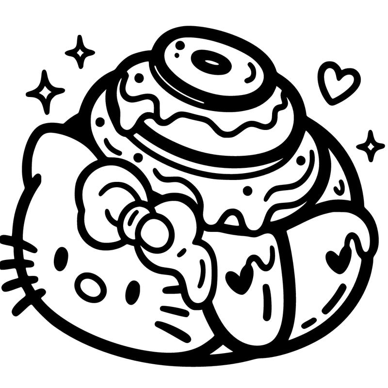 cinnamon roll from my hello kitty