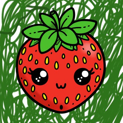 cute strawberry