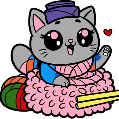 cute sushi kitten