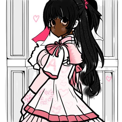 anime character, that is a maid