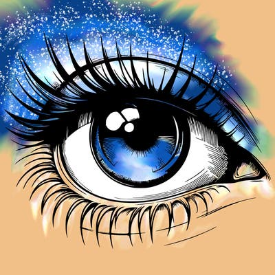 realistic eye