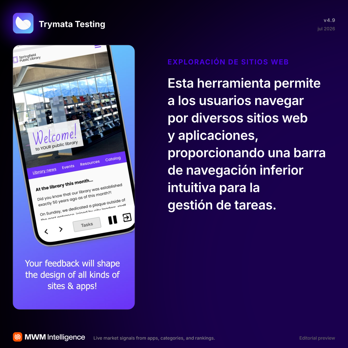 Trymata Testing - App de Para desarrolladores | MWM