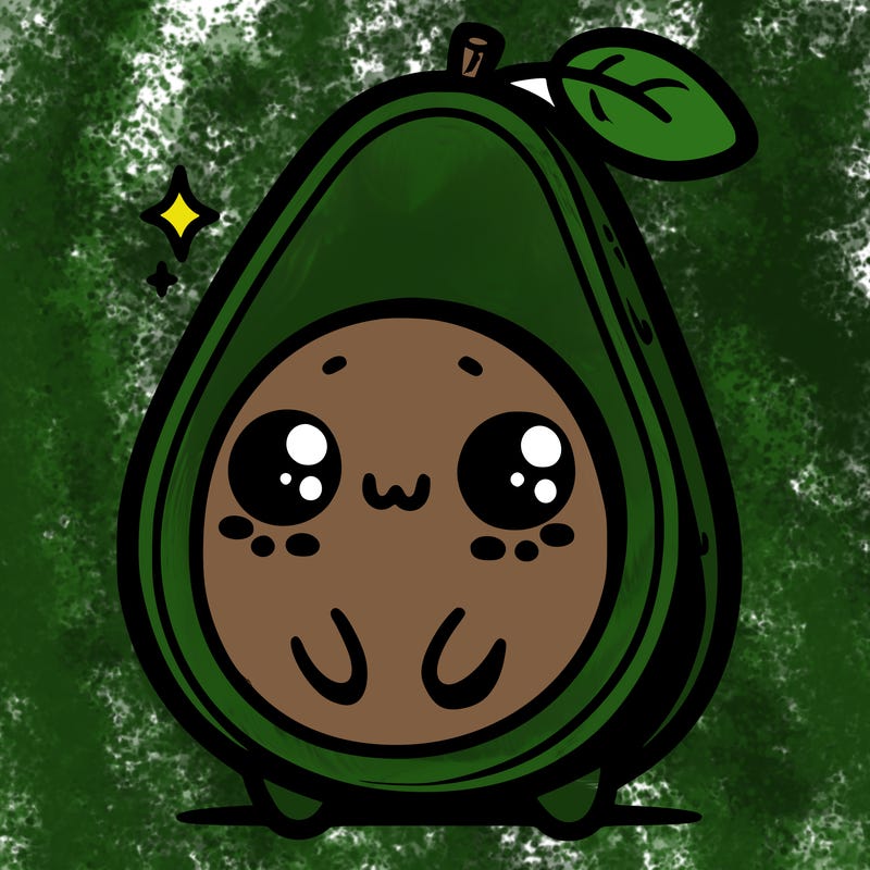 cute avocado