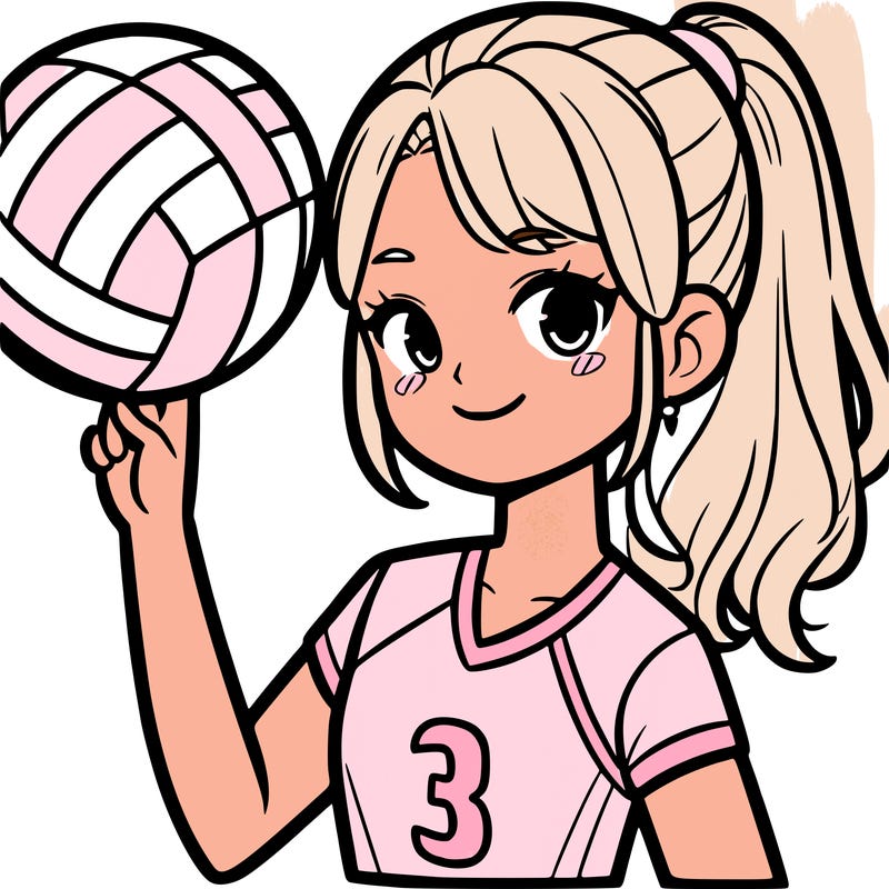 volleyball girl