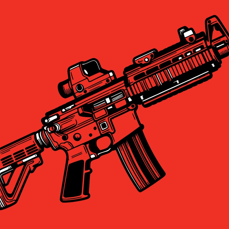 semi automatic rifle