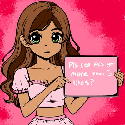 realistic pretty girl holding blank sign