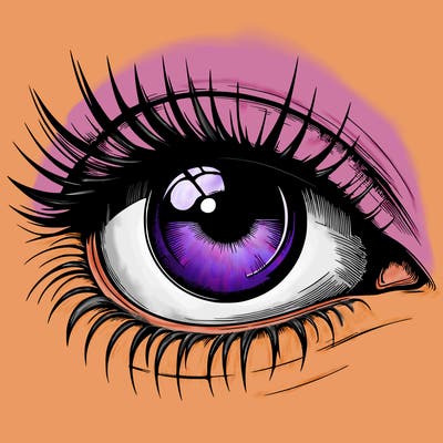 realistic eye