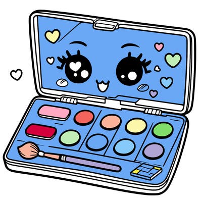 makeup pallet
