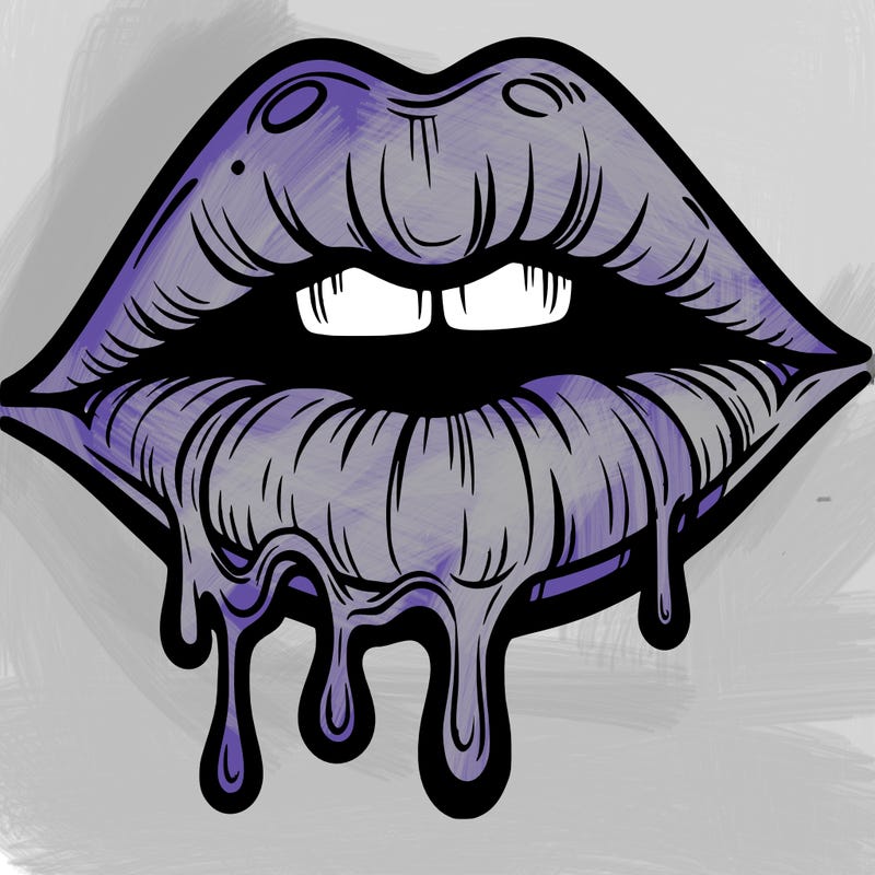 lips that look realistic and drip