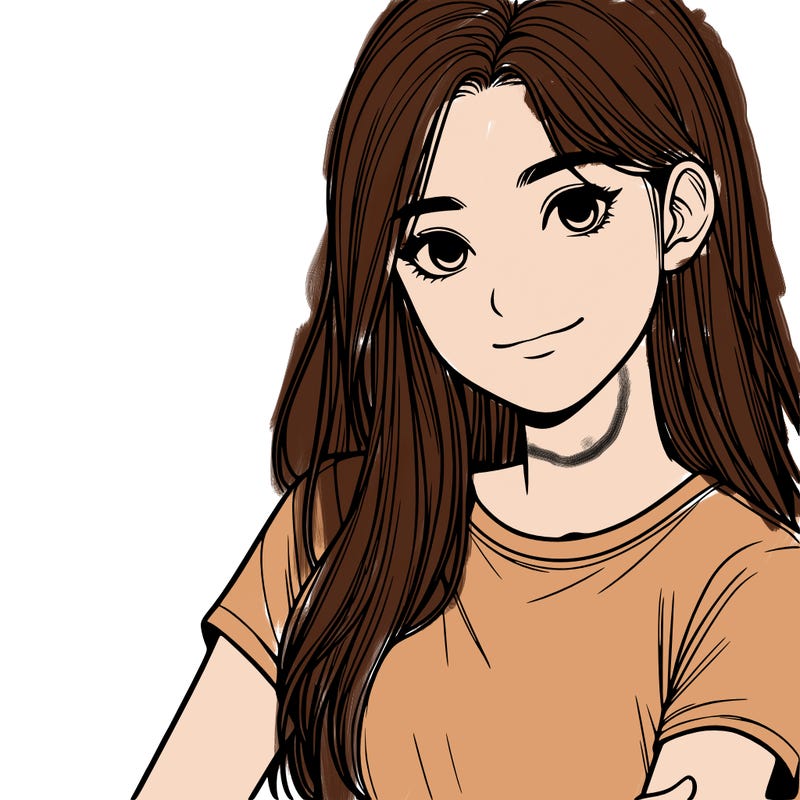 teenage girl realistic