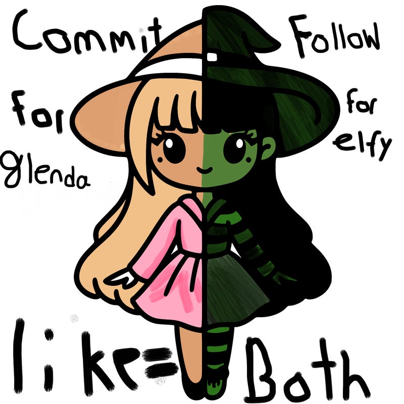 half girl half which