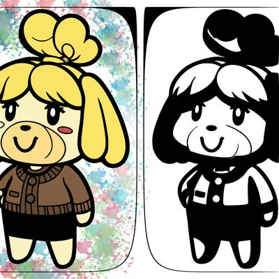 isabelle from animal crossing
