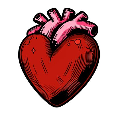 realistic heart