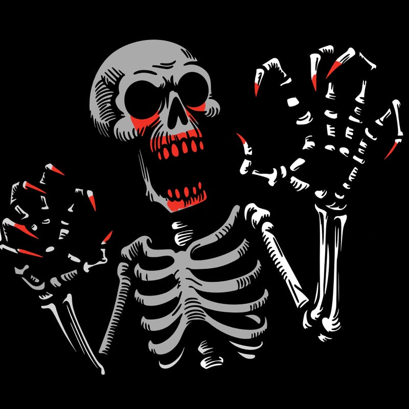 horror skeleton