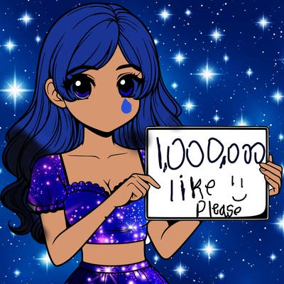 realistic pretty girl holding blank sign