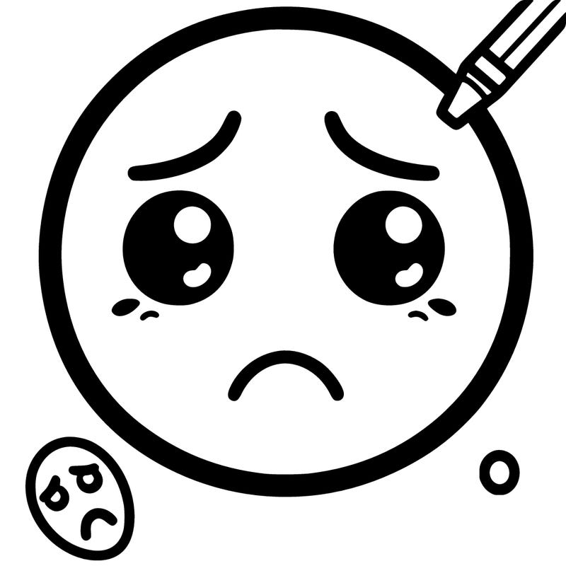 sad face